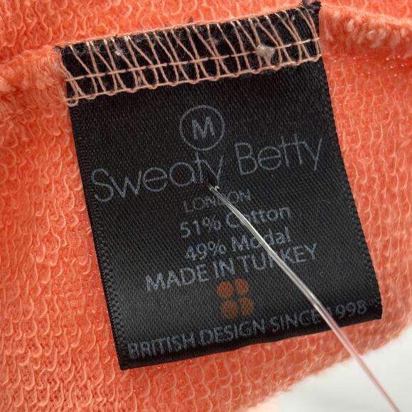 Sweaty Betty Orange After Class Pullover Sweatshirt - Picture 10 of 11